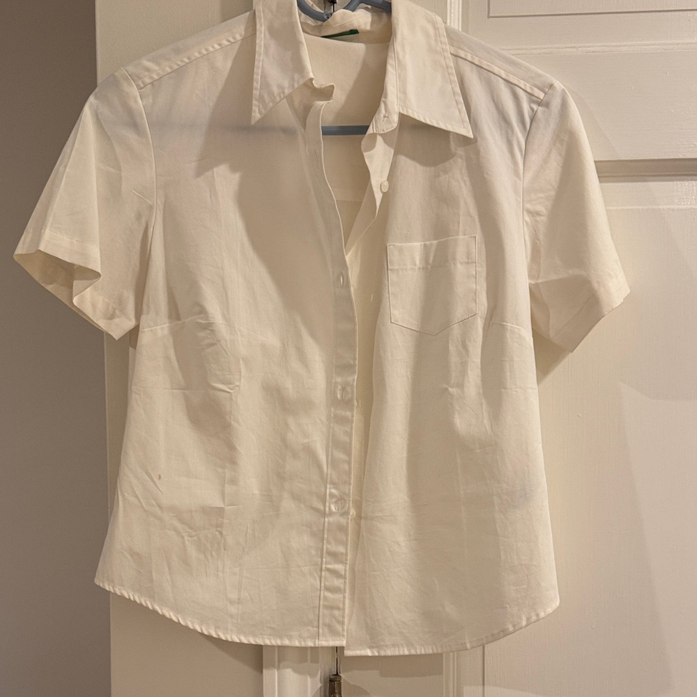 United Colors Of Benetton White Shirt